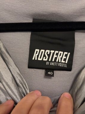 Gray cocktail dress- Anett Rostel